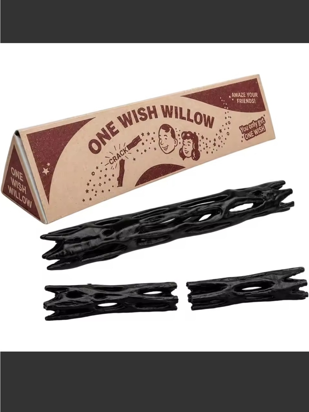 One Wish Willow Crackable Wish Stick